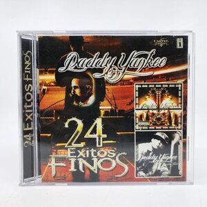 Daddy Yankee 24 Exitos Finos Audio CD RARE
